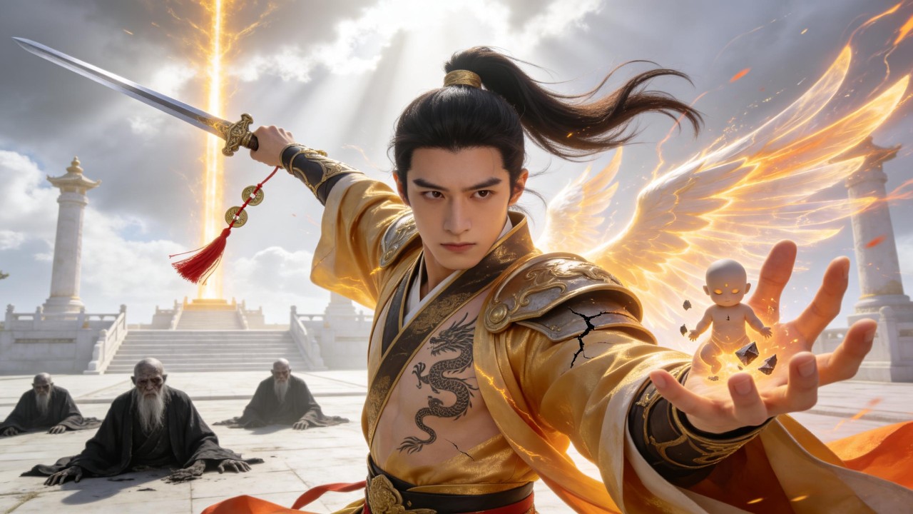 穿越炮灰反殺全家！奪主角仙緣踩元嬰，系統讓我無敵了💥