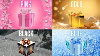 Choose your gift  4 gift challenge