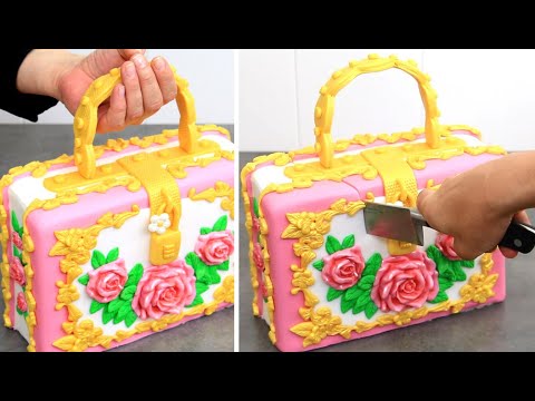 How To Make A Roses Bag Cake by Cakes StepbyStep