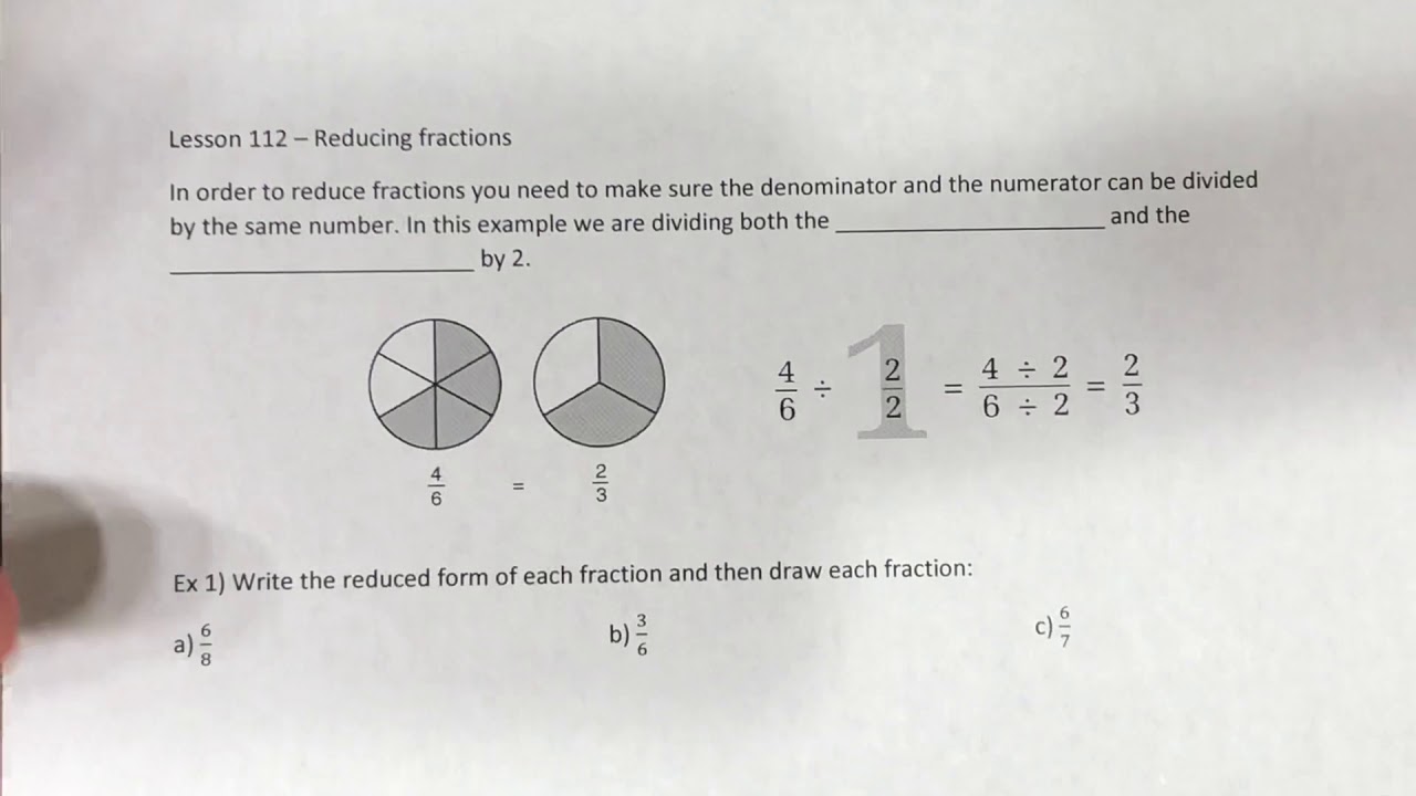 Lesson 112 Mr. Michaud Math - YouTube