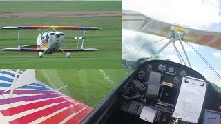 Christen Eagle II  Aerobatic Flight Onboard 3 CAMS