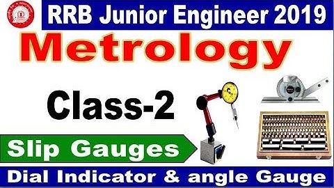 Metrology class 2 mechancial JE special for all  aspirants By SRINIVASMech