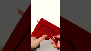 Cut the perfect letter B How to cut Letter B