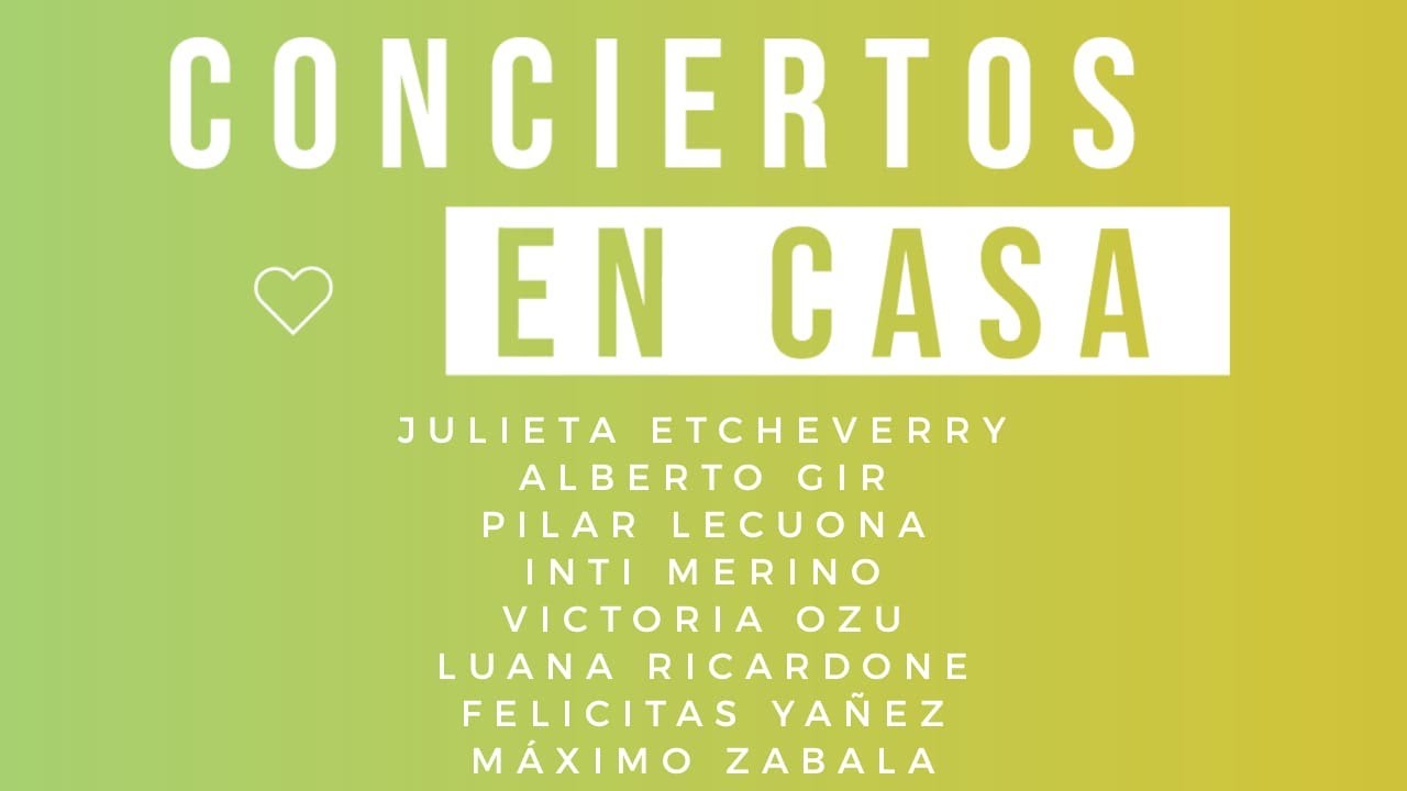 CONCIERTOS EN CASA #10