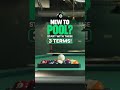 New to Pool?
Start with these 3 terms.