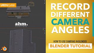 Blender 2.8 Camera | How to Record Different Angles | Markers & Camera Binding [URDU | हिन्दी] screenshot 5