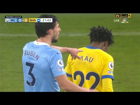 The Day Percy Tau Took on Ruben Dias & Manchester City!