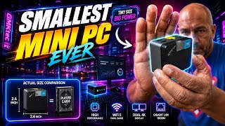 The Smallest Mini PC I’ve Tested! 4K, CapCut & Multitasking Review