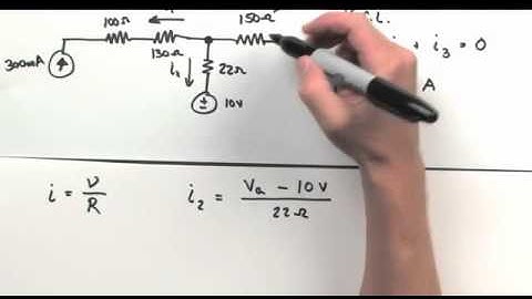 ENGR 313 - 02.11 Node Voltage Analysis Example 1
