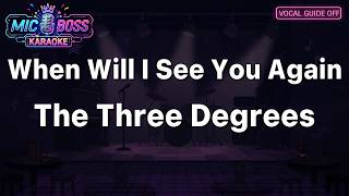 [Guide OFF] When Will I See You Again –The Three Degrees