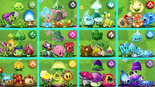 Random 12 Team 3 Plants &amp; Mint Vs All Zombies - Who Will Win? - Pvz 2 Team Plant vs Team Plant
