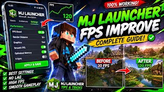 How to BOOST FPS in MJ Launcher! 🚀 | Minecraft Java FPS Boost