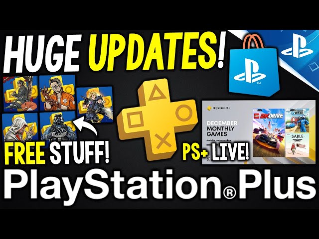 BIG PS PLUS NOVEMBER UPDATE! Day 1 Free PS+ Game Out Now, Great PSN Credit  Deal STILL LIVE + More 