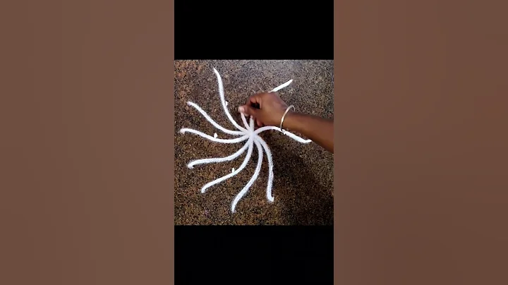 Daily kolam#Rangoli kolam#Rangoli design#easy kolam#shorts#shorts feed#trending#viral video