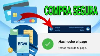 COMO usar tu TARJETA DIGITAL BBVA Bancomer en Compras por INTERNET paso a paso