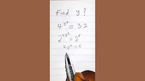 Solve The Exponential Equation | Olympiad Maths Question #shorts #shortsmath #shortsmathtrick