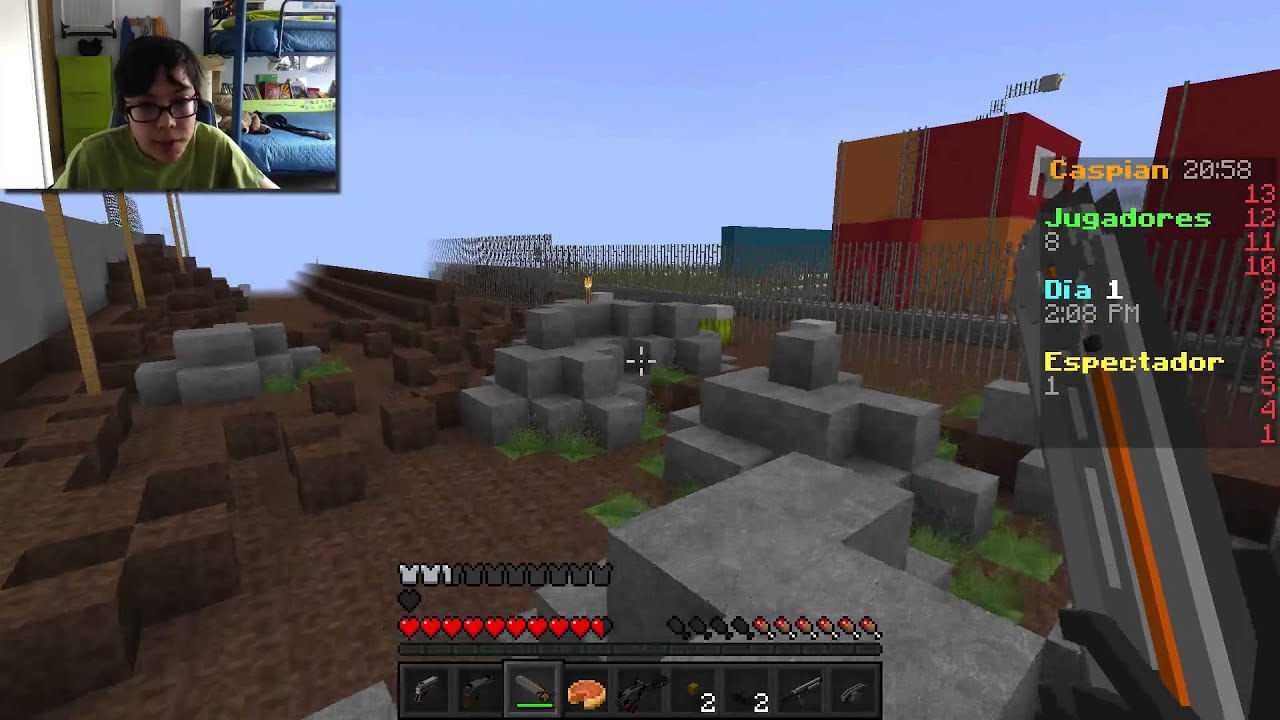 Juegos Del Hambre con armas de fuego!!!! /Minecraft - YouTube