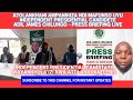 ATOLANKHANI AMPANIKIZA NDIMAFUNSO INDEPENDENT PRESIDENTIAL CANDIDATE ADIL CHILUNGO PRESS BRIEFING ATOLANKHANI AMPANIKIZA NDIMAFUNSO INDEPENDENT PRESIDENTIAL CANDIDATE ADIL CHILUNGO PRESS BRIEFING