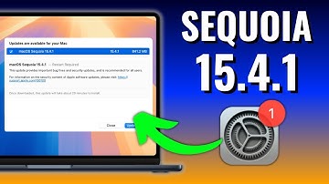 macOS Sequoia 15.4.1 Update! What