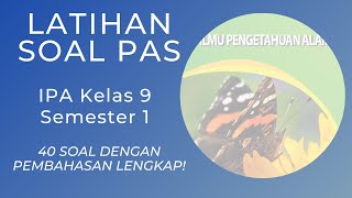 Contoh Soal PAS IPA Kelas 9 Semester 1 Dengan Pembahasan Lengkap