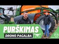 PURŠKIMAS DRONO PAGALBA || AGRO REIDAS #43