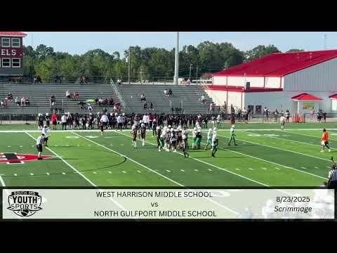 West Harrison Middle School VS North Gulfport 8.23.25