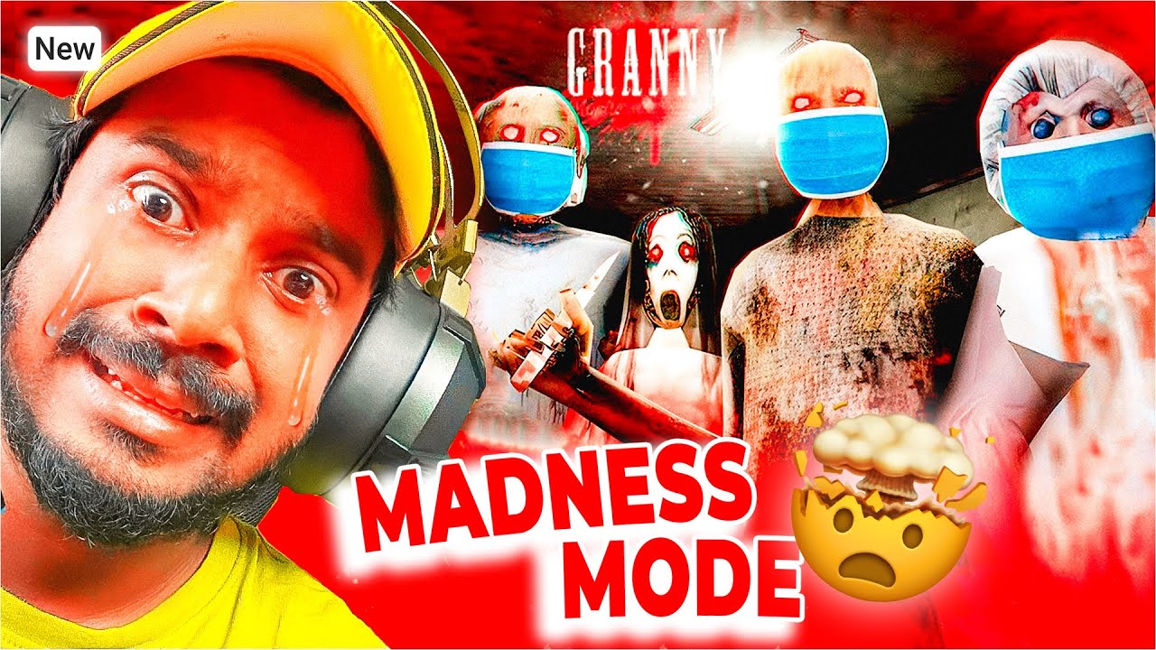 🛑 MADNESS MODE 🥵 In Granny's Hospital 😱😨 CAN I ESCAPE ⁉️  GRANNY 4 MORTUARY MADNESS