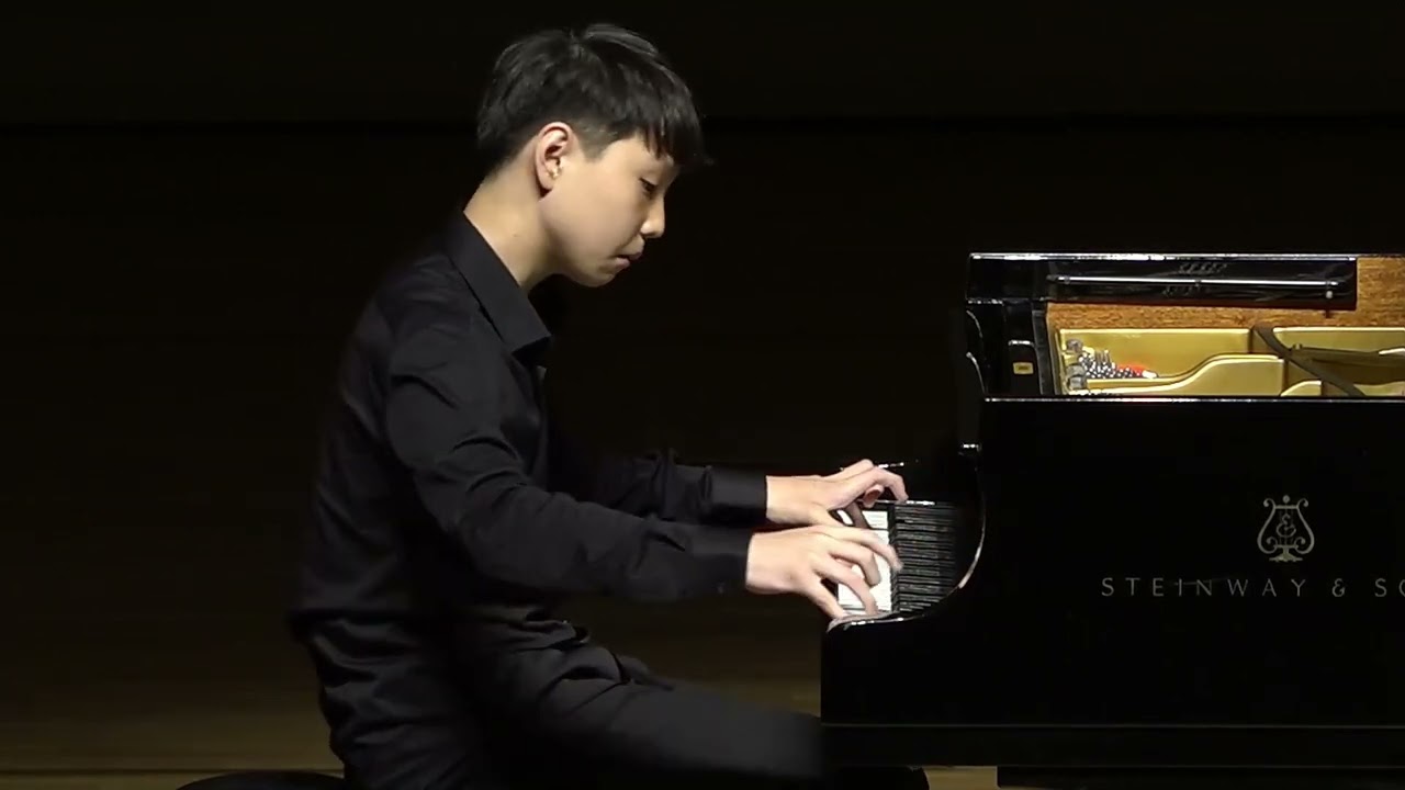 쇼팽 승리 수리콩쿨에서  1등을 했어요. -콩쿨실황