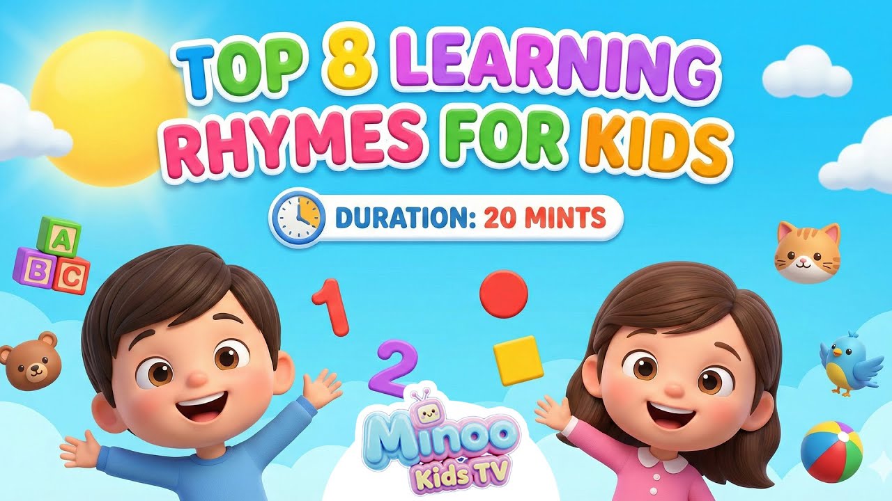 Best Learning Songs for Kids | Educational Nursery Rhymes