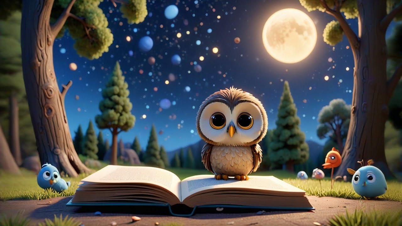 Three Baby Owls Learn to Read | Fun Reading & Learning Song for Kids | Nursery Rhymes and Baby Songs