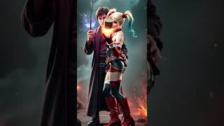 Harry Potter and Harley Quinn: Chaos Meets Magic | Epic Fantasy Dance Scene