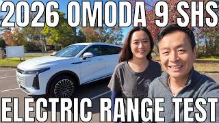 2026 Omoda 9 SHS Super Hybrid: Real World Highway Electric Range Test