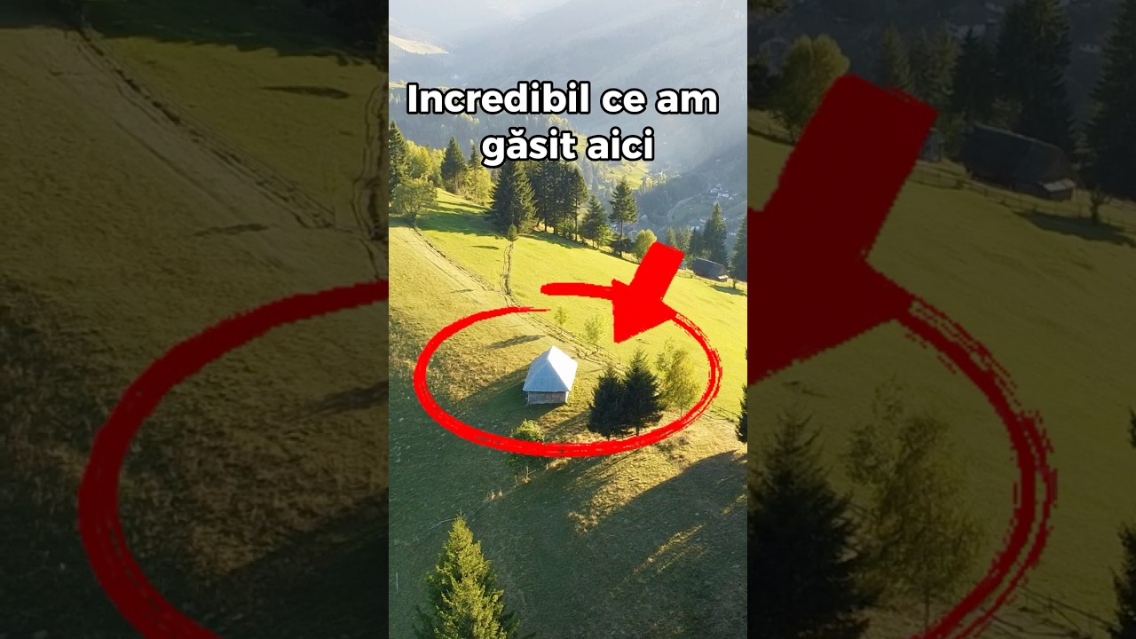 NU-MI VINE SA CRED CE AM GASIT #mistery #nature #drone #house #amazing