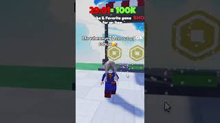 GAME NAME: Coins [UPDATE] #roblox #viral #robux #fyp