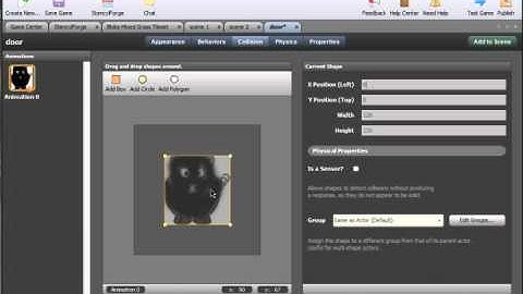Switching Scenes in StencylWorks With a Door