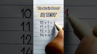 IQ TEST CHALLENGE 🧠 #maths #viral #shortsfeed #shorts #iqtest