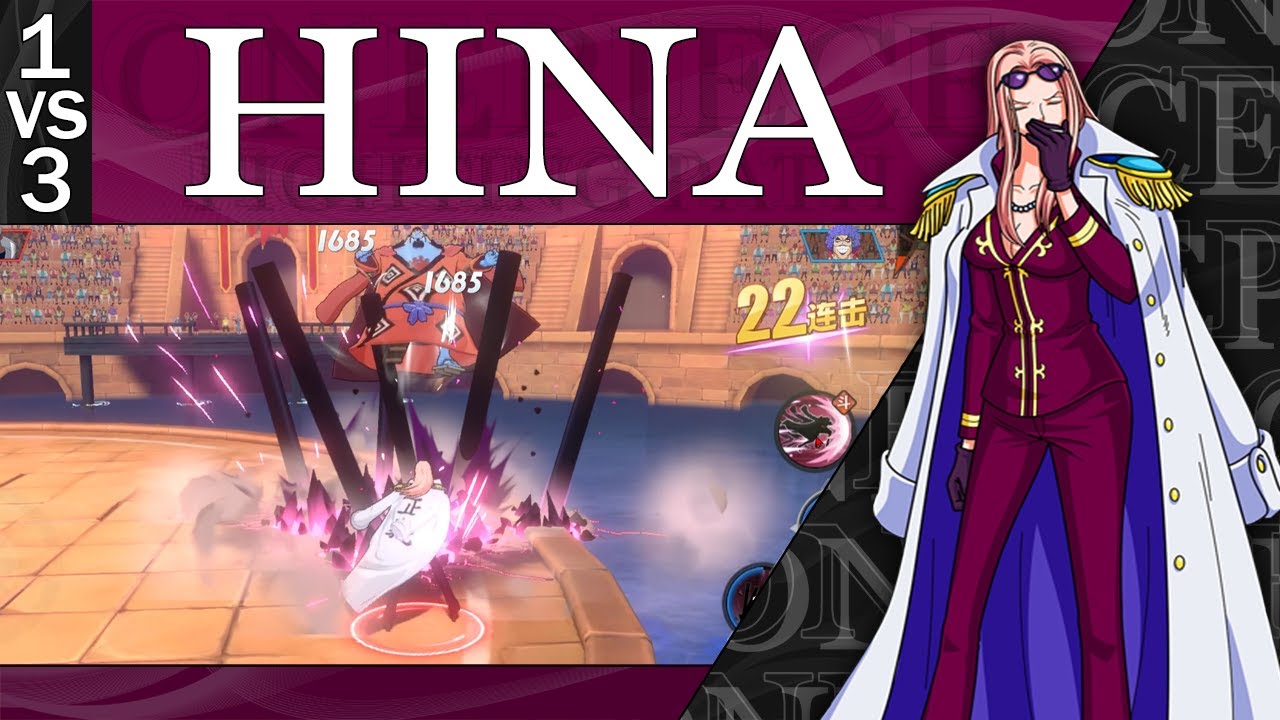 One Piece Fighting Path HL#87 - Hina 1vs3 / Хина 1 против 3 / ヒナ 1vs3