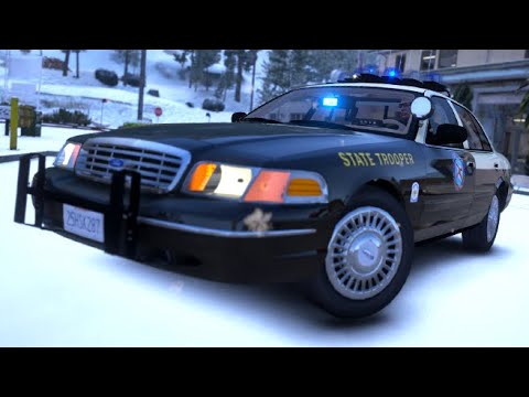 Retro Snow Police