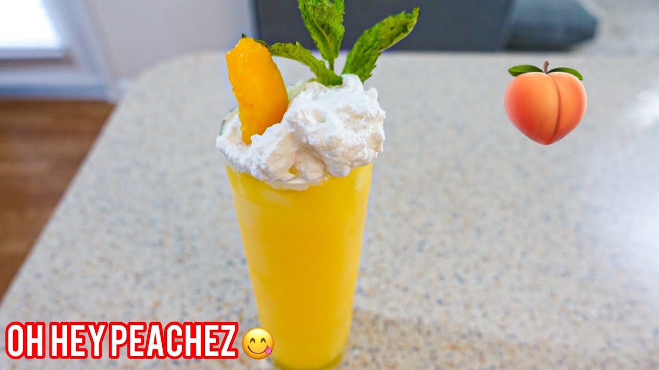 How To Make Peaches and Cream Daiquiri My Way YouTube