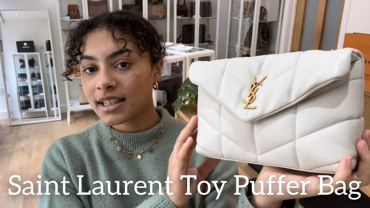 YSL SAINT LAURENT Loulou Toy Puffer Bag: Unboxing, Review, What