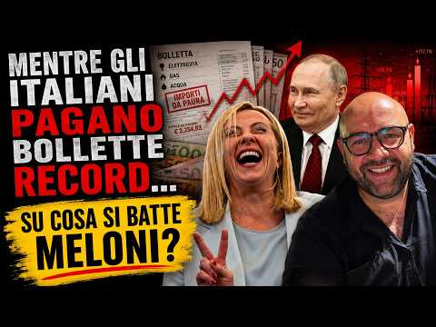 ITALIANS PAY RECORD BILLS - WHAT IS MELONI ATTACKING? #excise #diesel #fines #fur