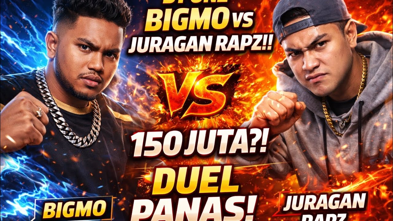 Juragan Rapz vs Bigmo by one ML