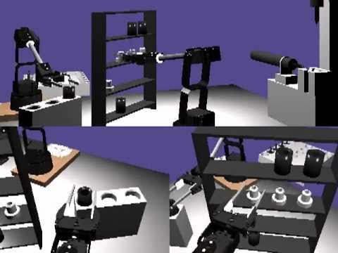 3D Blender Simulator for the Lynxmotion AL5D Robotic Arm