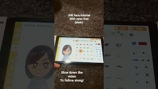 Mii face tutorial) #Mii #tomodachilife #tutorial #plsdontflop #fypシ゚viral