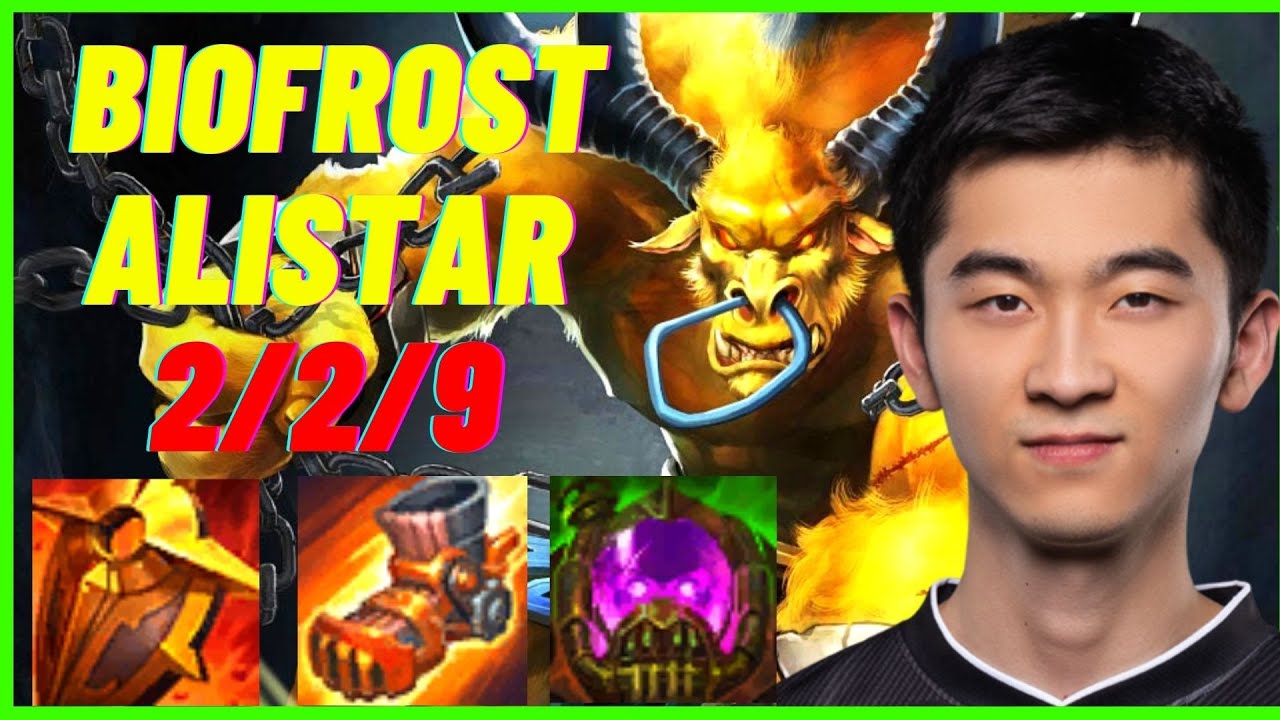BIOFROST PLAYS ALISTAR VS RAKAN SUPPORT |NA GRANDMASTER PATCH 11.2| [League of Legends] FullGameplay
