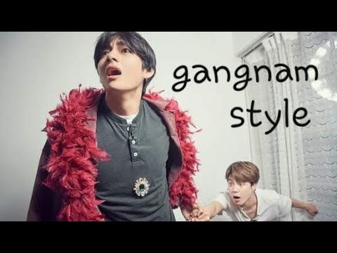 bts gangnam style  fmv