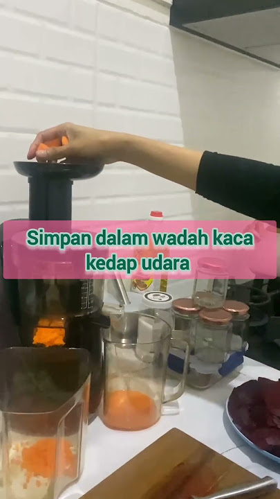 Cara menyimpan jus buah agar tetap segar