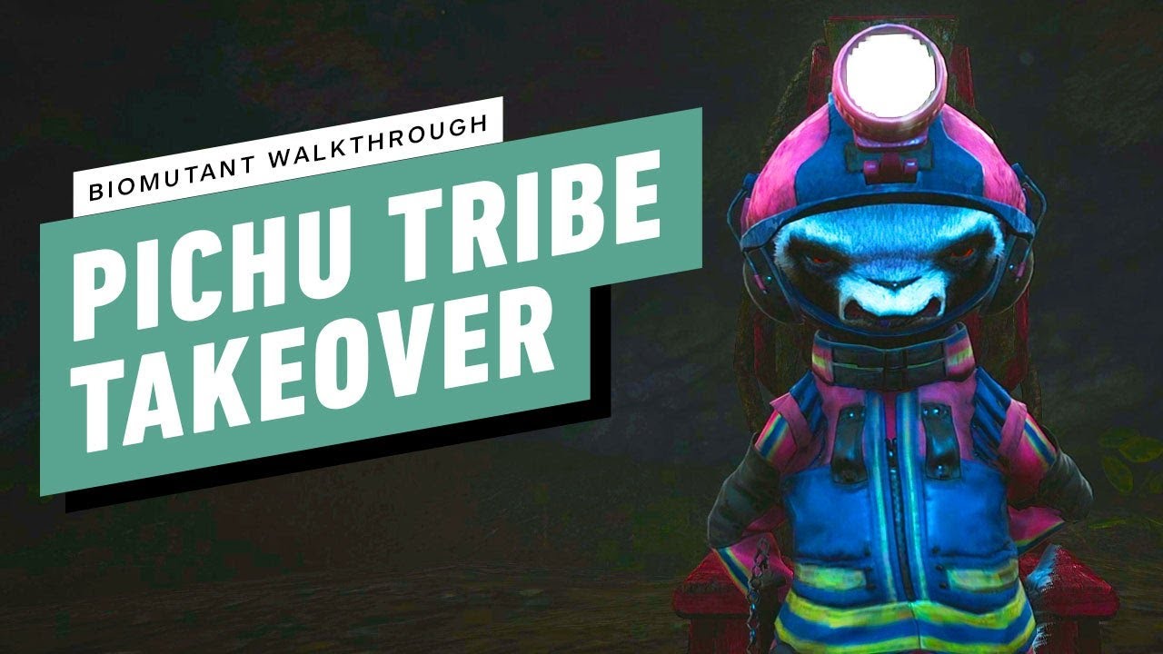 Biomutant Gameplay Walkthrough - Pichu Tribe Takeover [1080p/60FPS]