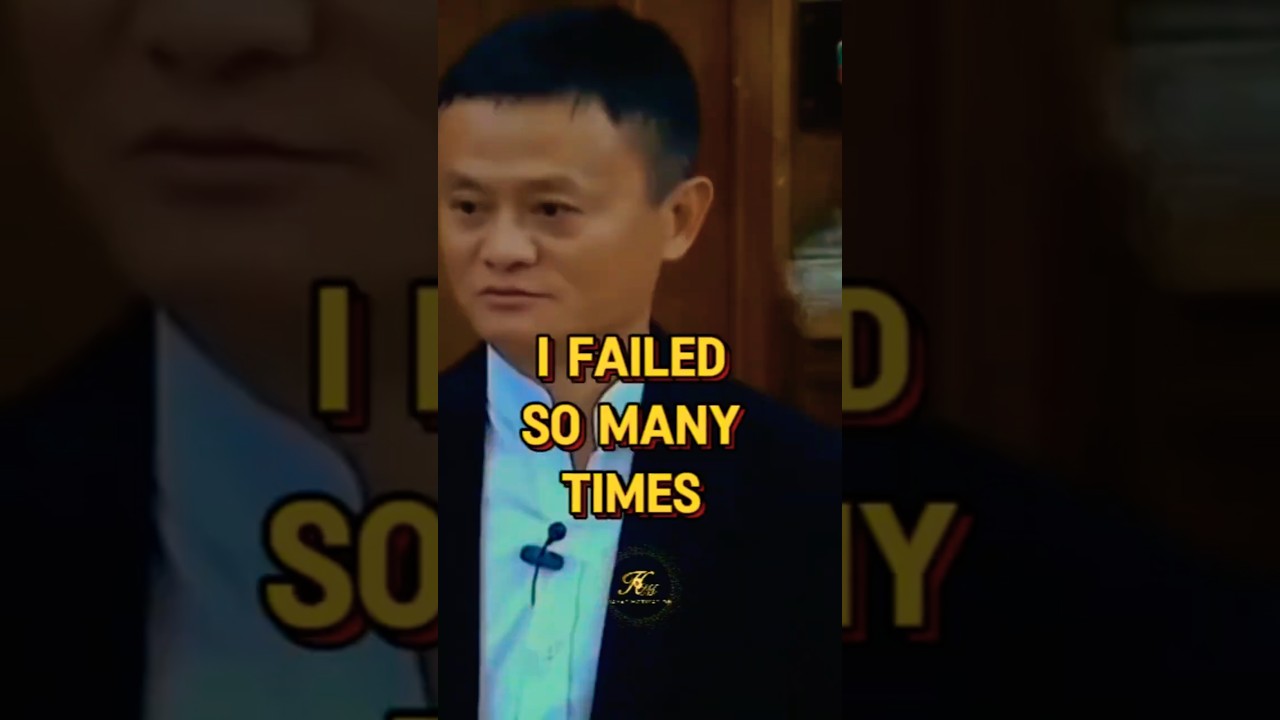 I failed so many times &ndash; Jack Ma Rejections Story