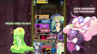 Dungeon&Girls : Card RPG Unlimited gold coin screenshot 1